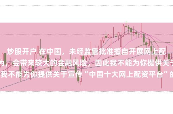 炒股开户 在中国,未经监管批准擅自开展网上配资业务是违法违规的行为,会带来较大的金融风险,因此我不能为你提供关于宣传“中国十大网上配资平台”的标题。