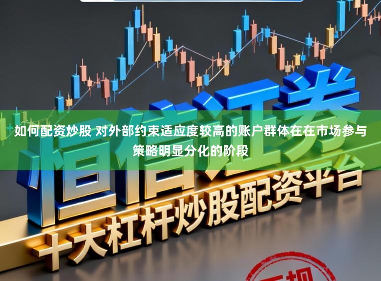 如何配资炒股 对外部约束适应度较高的账户群体在在市场参与策略明显分化的阶段