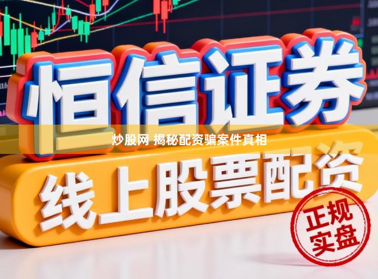 炒股网 揭秘配资骗案件真相