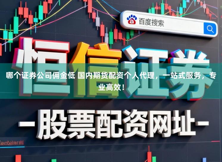 哪个证券公司佣金低 国内期货配资个人代理，一站式服务，专业高效！